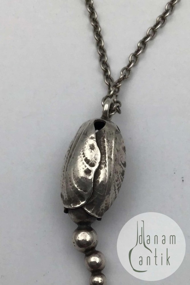 Unique Sterling Silver Pendant (Georg Jensen)