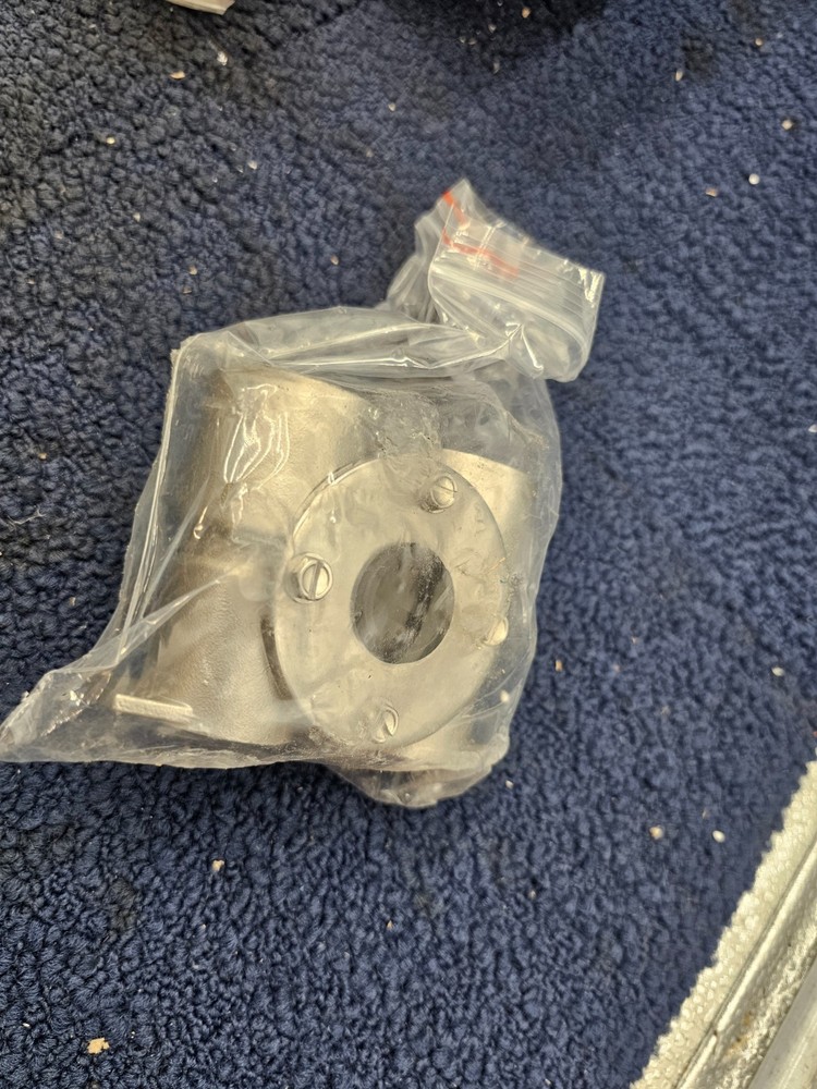 Pro+Aqua 1" Stainless Steel Bypass Valve w/ Brass Adapters Strainer