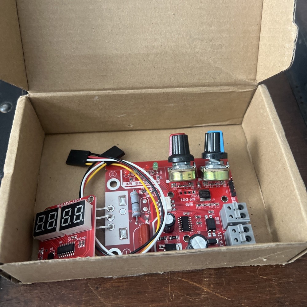 100A Spot Welding Machine Control Board Welder Controller Module Adjustable