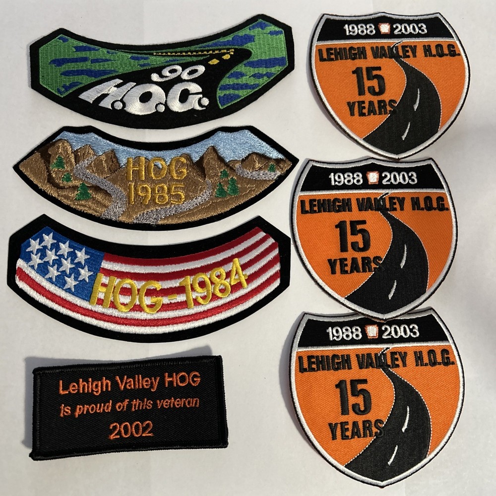 Hog Harley Owners Group rockers. See description