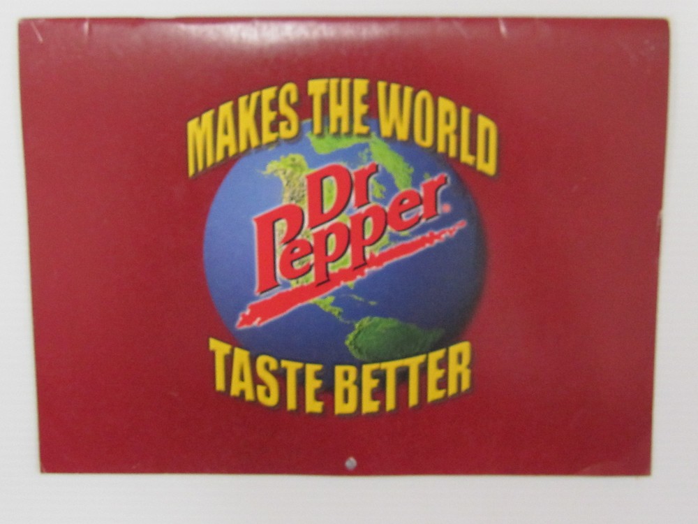 Official Dr Pepper 2000 Calendar