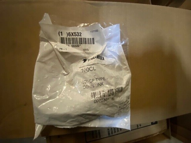 Tsubaki 100 Cl Chain Link, Single Strand, #100
