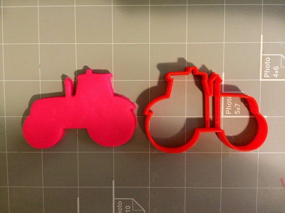 Tractor Cookie Cutter - Choose Your Size