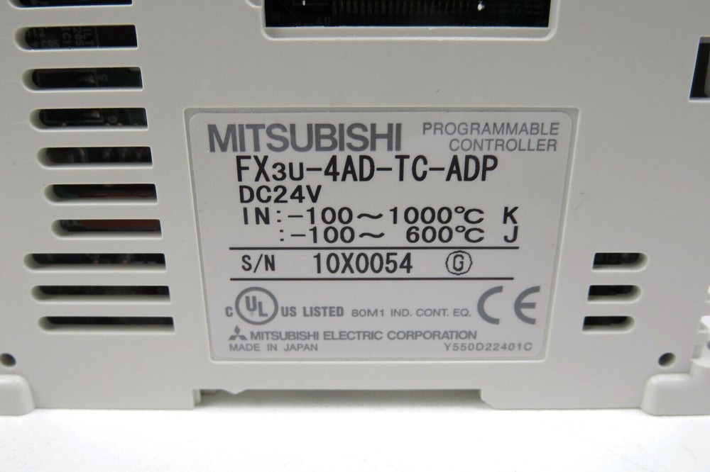 MITSUBISHI FX3U-4AD-TC-ADP Module ✦KD