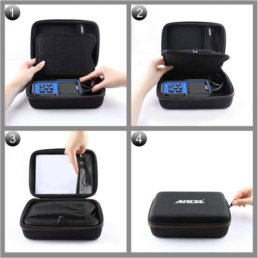 ANCEL Case for OBD2 Scanner Protective Storage Box for AD410 AD310 FX2000 VD700
