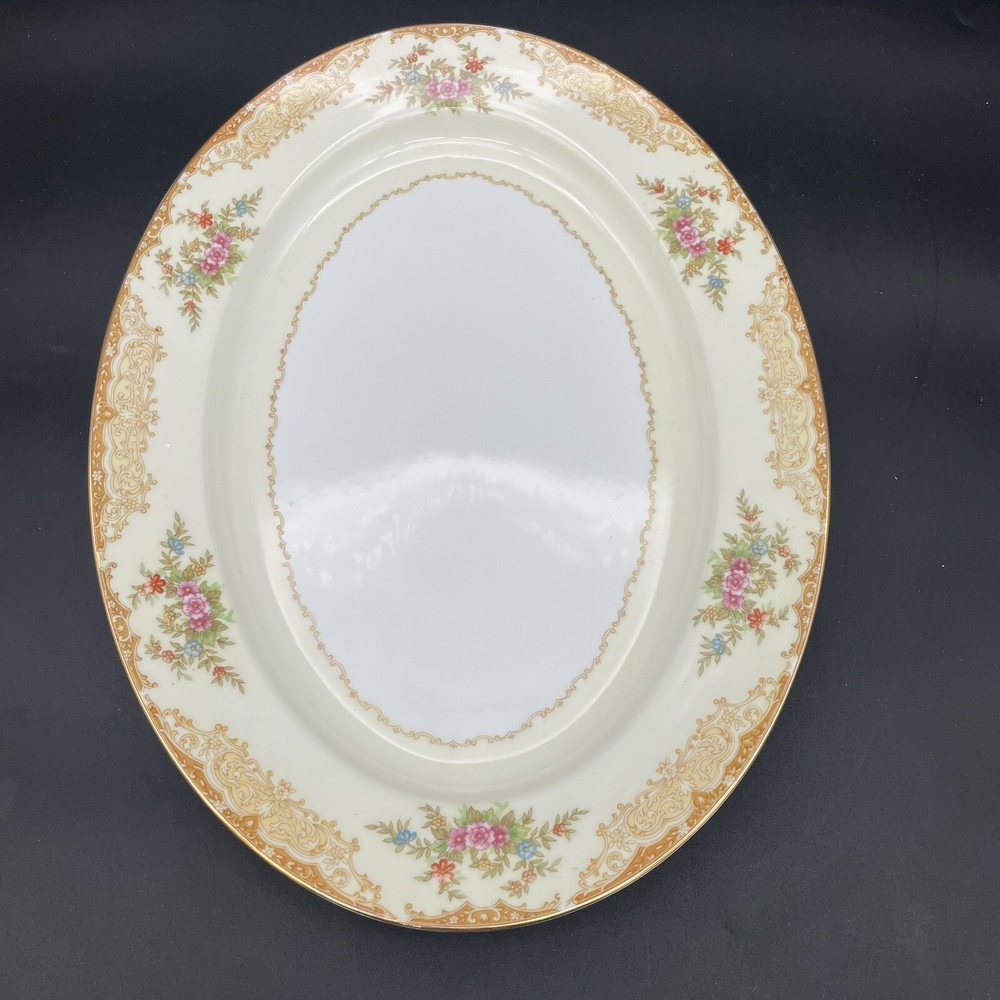 Noritake Faversham 13” Oval Platter
