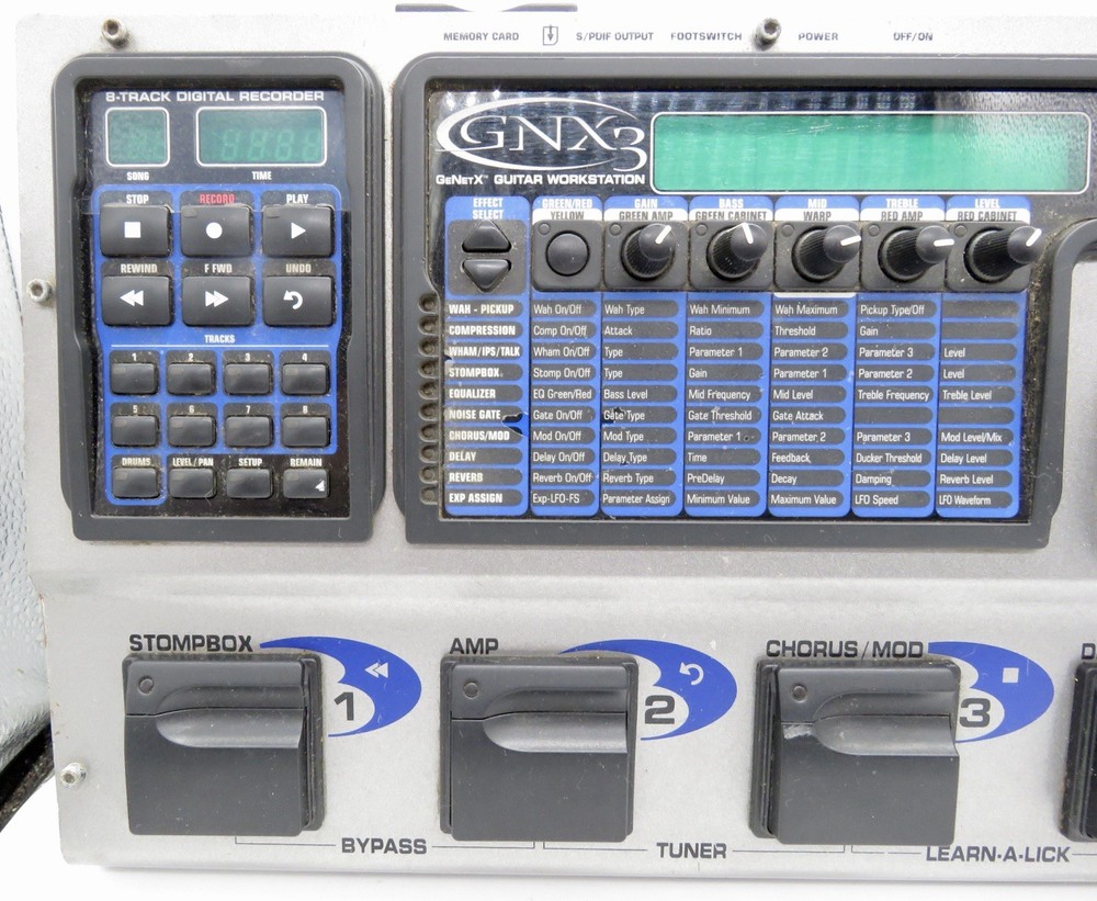 DigiTech GNX3 Guitar Workstation Multi-Effects Pedalboard