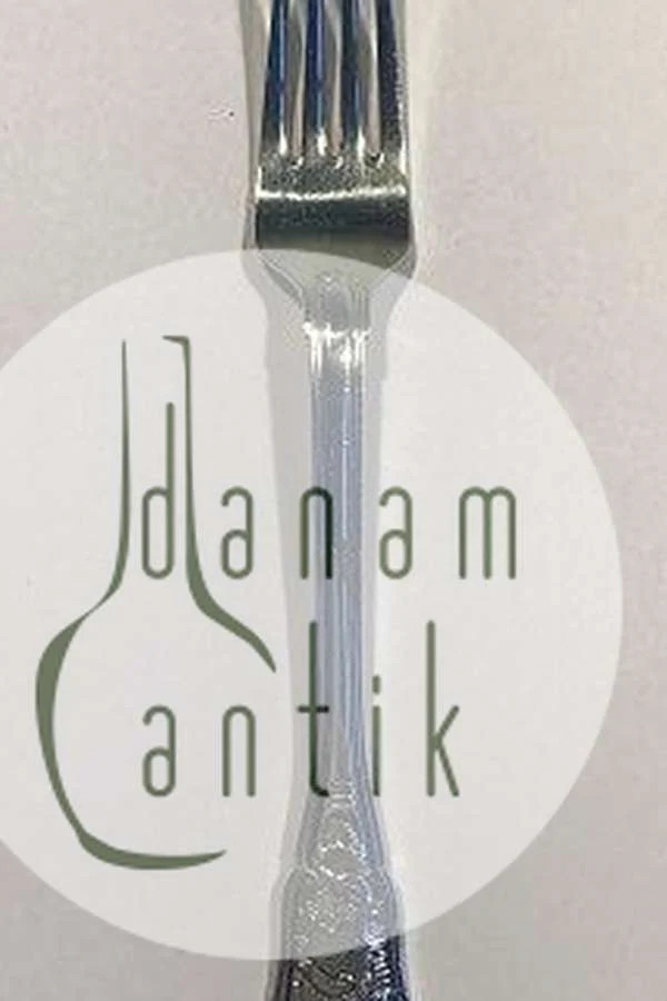 Georg Jensen Rosenborg Silver Plated Dinner Fork