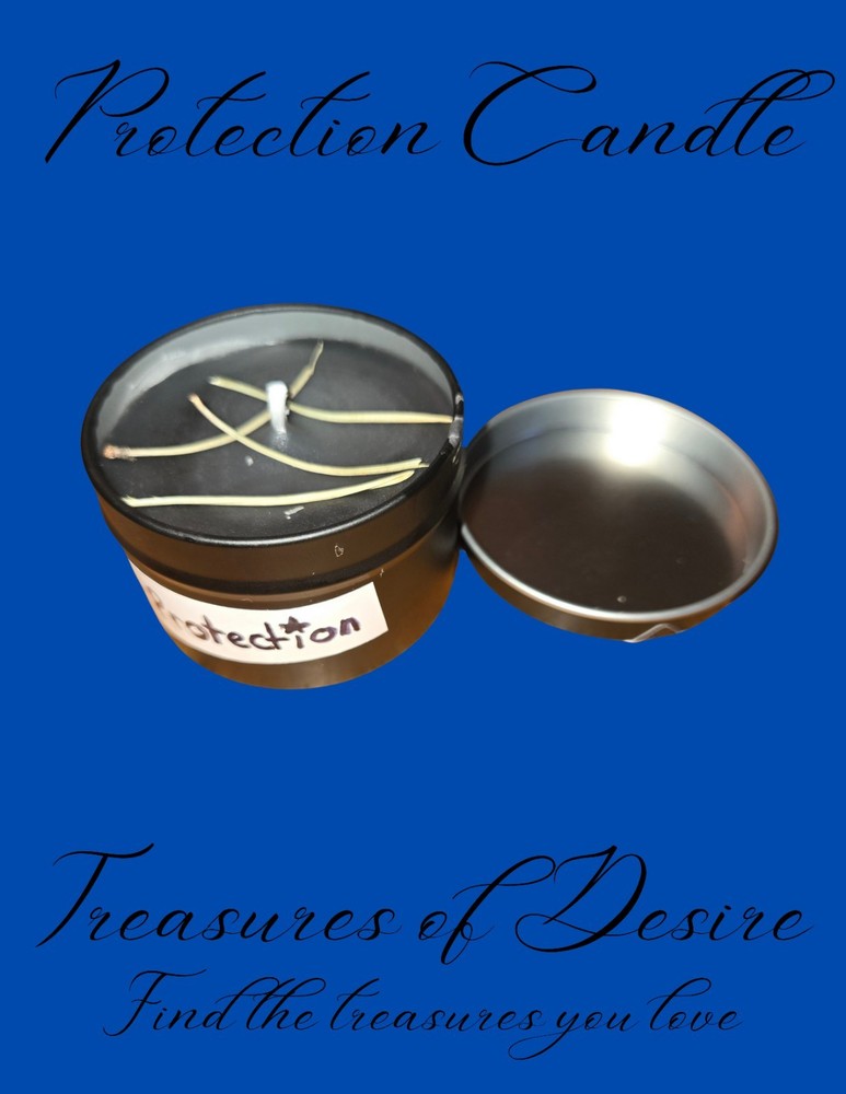 Protection Ritual Beeswax Candle