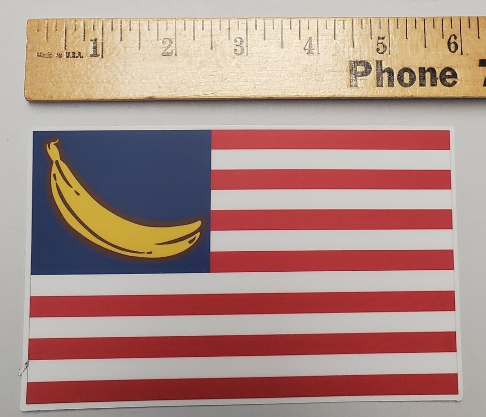 BANANA 🍌 REPUBLIC FLAG 4X6