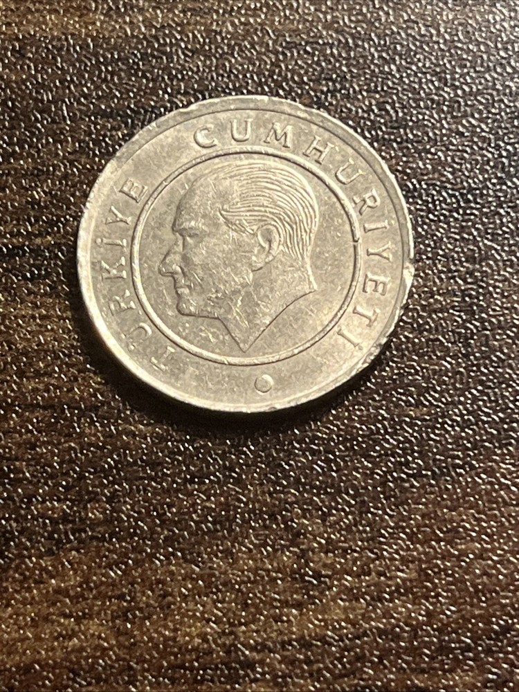 2016 Turkey 25 Kurus Actual Coin TK8855*
