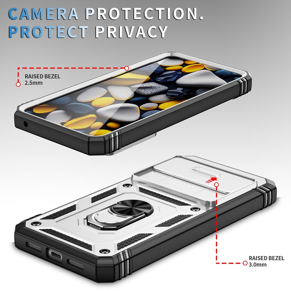 For Google Pixel 8 Pro / Pixel 8 Military Shockproof Case Cover Screen Protector