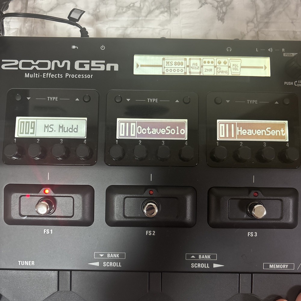 Zoom G5N Effector Multi-effects Processor Guitar Pedal