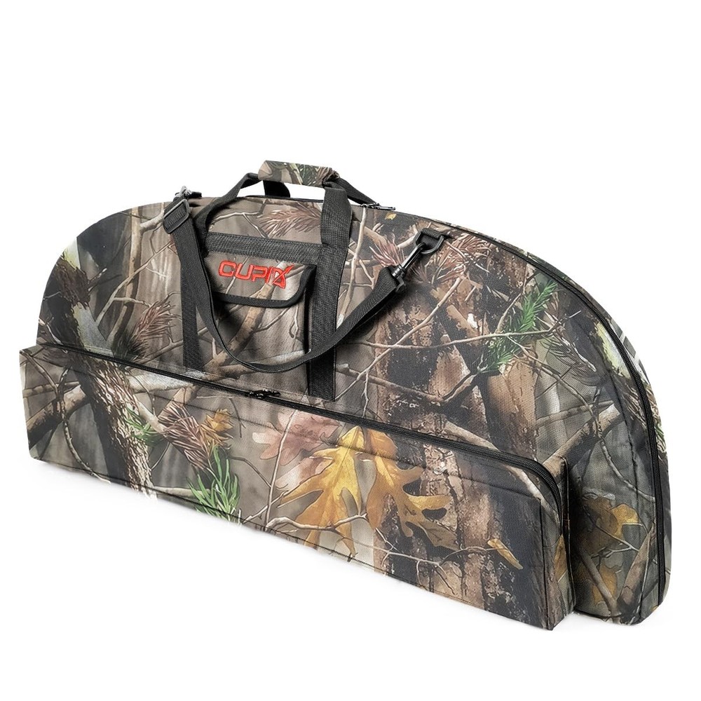 Lightweight Soft Compound Bow Case with Arrow Pocket & Backpack Straps