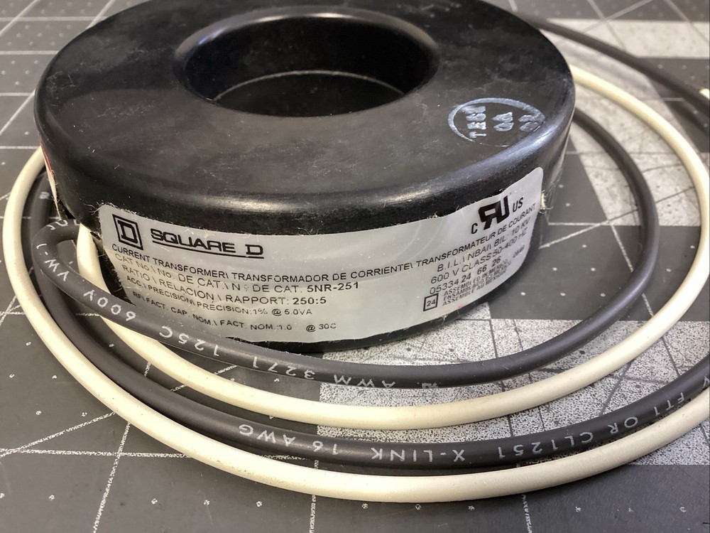 Square D 5NR-251 Current Transformer (LPW63O)