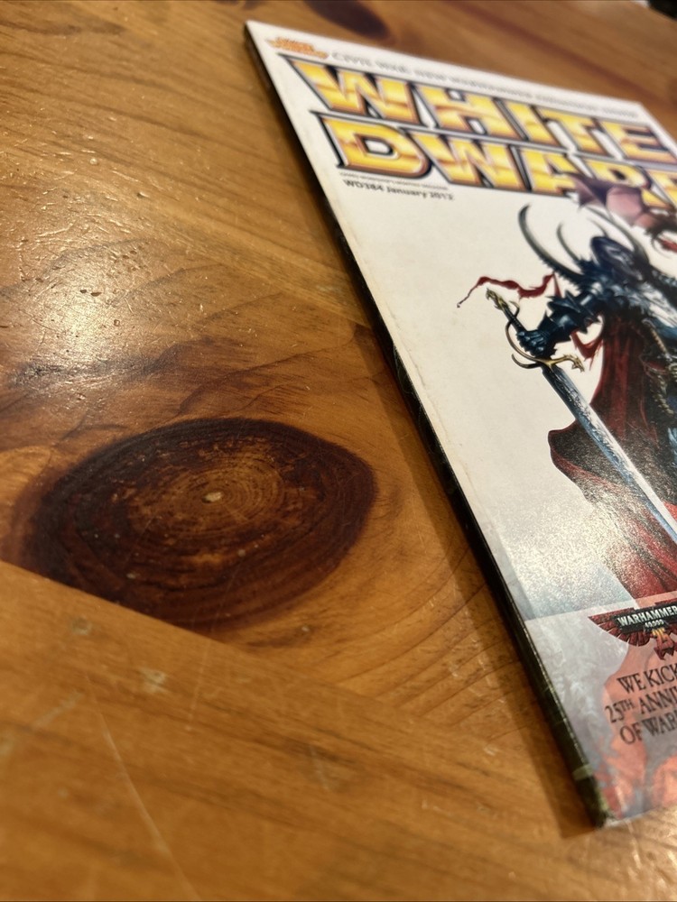 Games Workshop Warhammer White Dwarf Magazine #384 January 2012