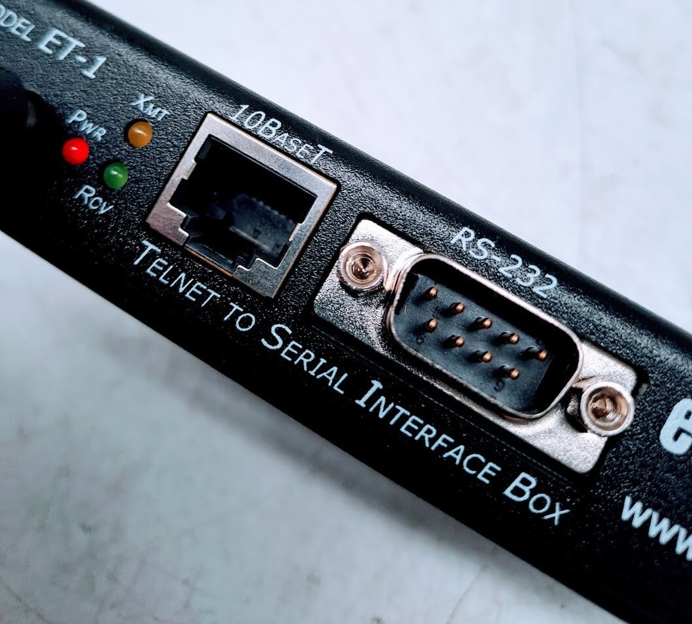 Etherstuff ET-1 Telnet to serial interface Box