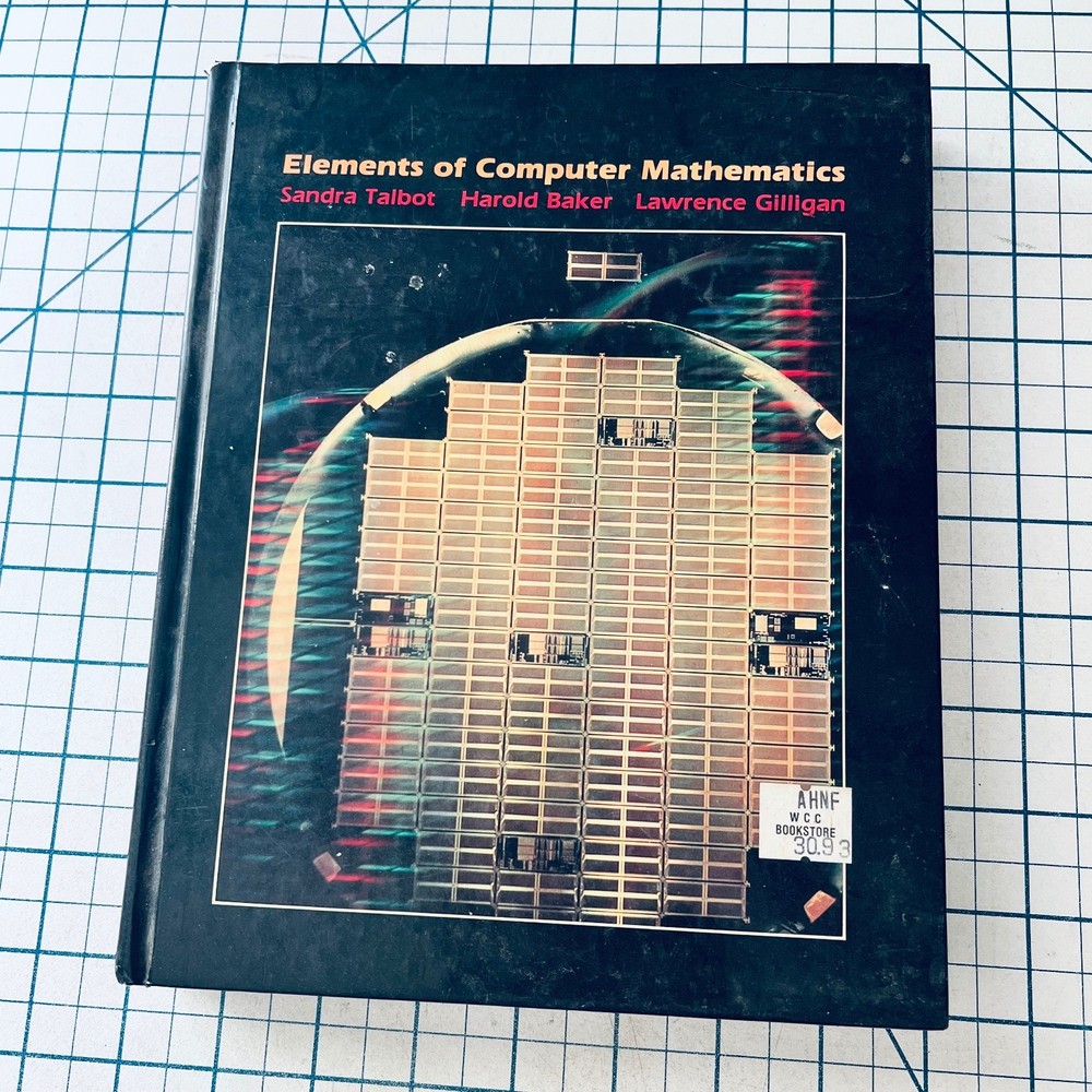 Elements of Computer Mathematics Talbot 1985 Vintage Computer Computing Science