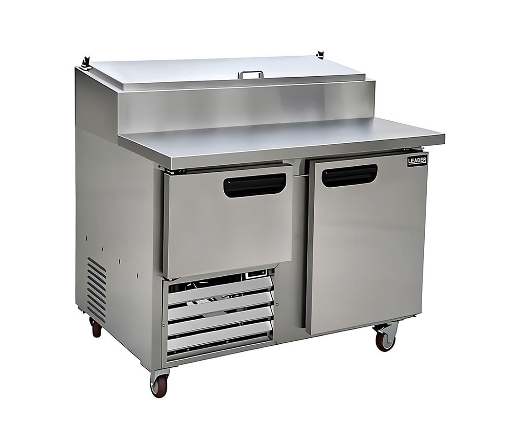 Leader 48" Refrigerated Pizza Prep Table