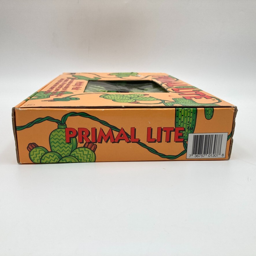 Vintage Primal Lites PRICKLY PEAR CACTUS String Lights 1990s