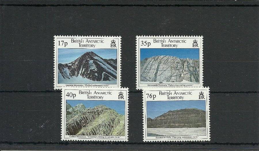 BAT SG256-259 GEOLOGICAL STRUCTURES MNH