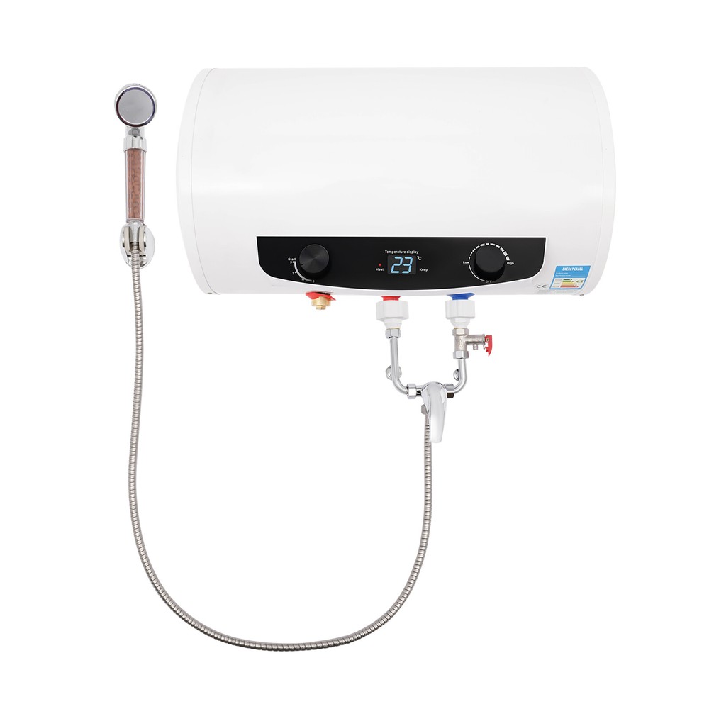 35L 1500W Instant Electric Hot Water Heater Tankless Bathroom Shower Whole House