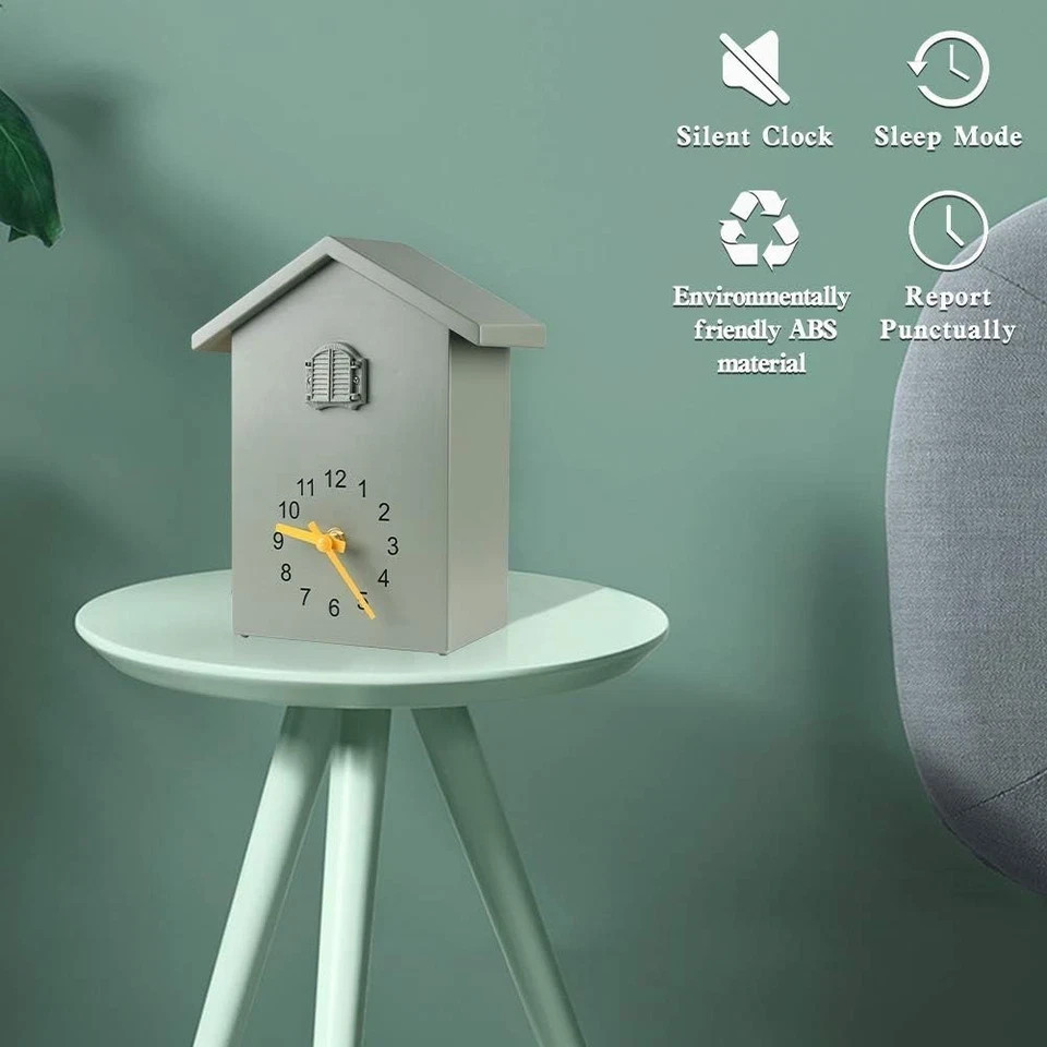 Cuckoo Clock Cuckoo Wall Clock,Cuckoo Bird Voices Call, Design Clock Pendulum...