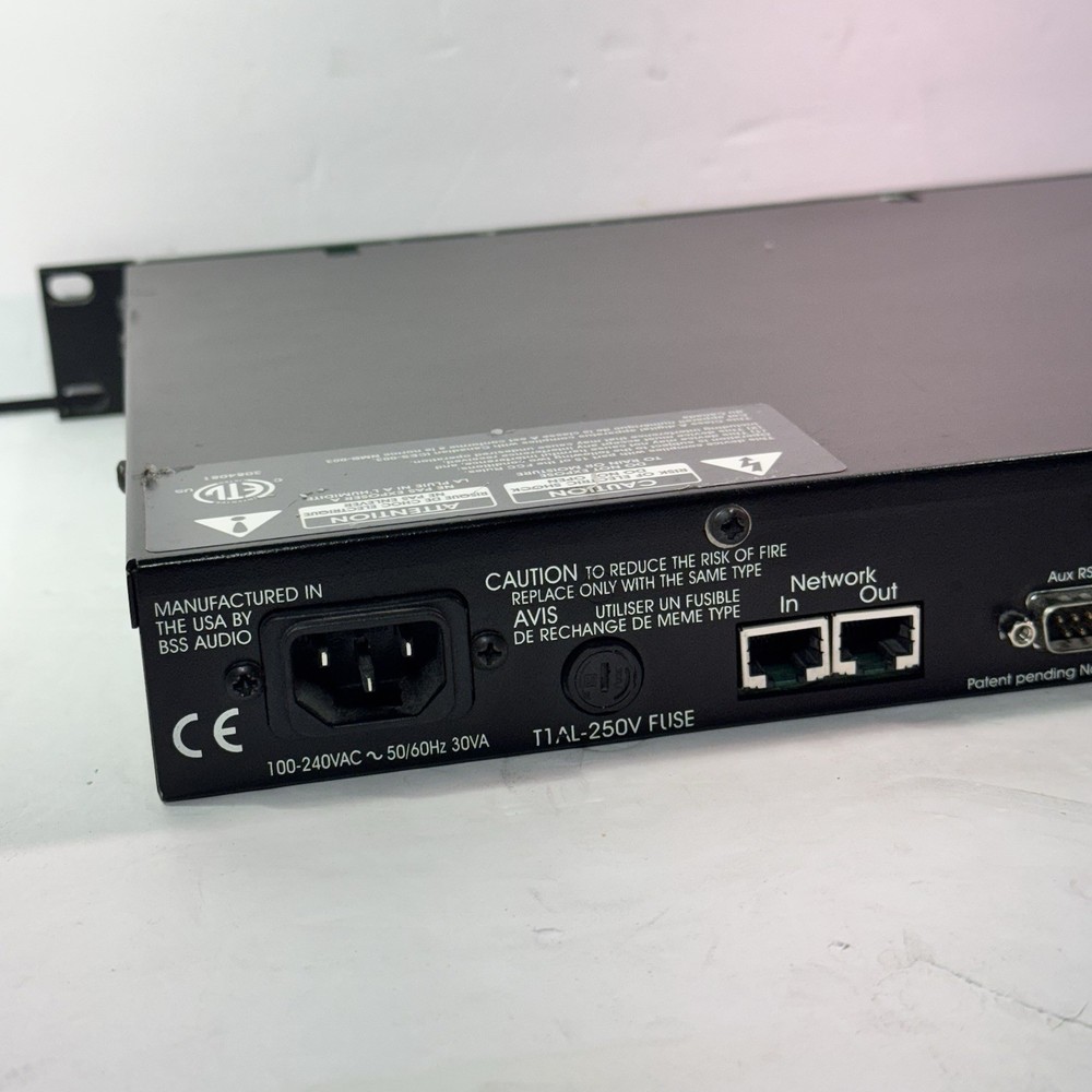 ✅ BSS SoundWeb 9008iis Networked Signal Processor *TESTED *WORKING