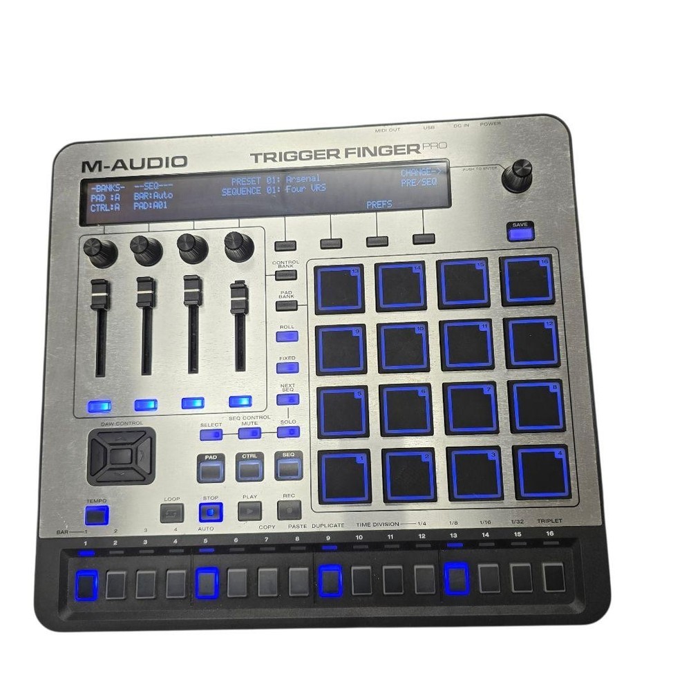 M-AUDIO Trigger Finger Pro MIDI Pad Controller
