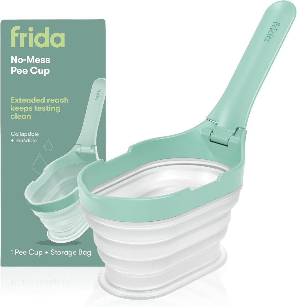 No mess reusable pee cup for fertility tests