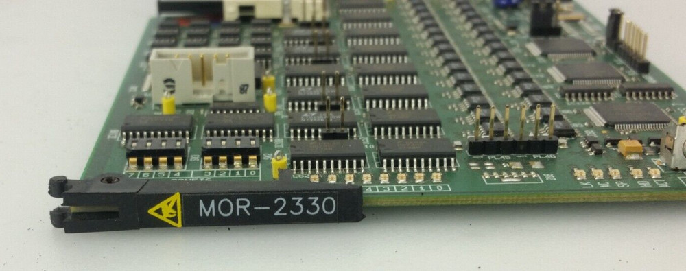 Probel / Snell & Wilcox Morpheus MOR-2330 7 PC CONTROLLER CARD W/Back Panel