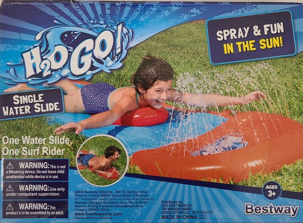 18ft Single Water Slide.