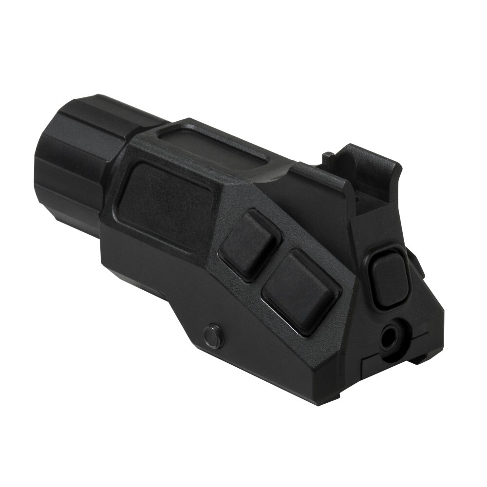 VISM Tactical LED FlashLight w/ Integral Front Sight Post fits Picatinny Rails