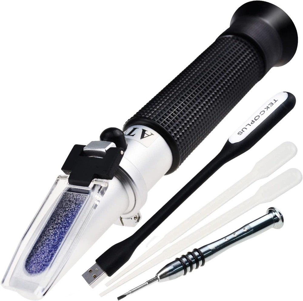 0-10 Brix Refractometer for Testing Sugar Content Maple sap Syrup, Low-Concen...