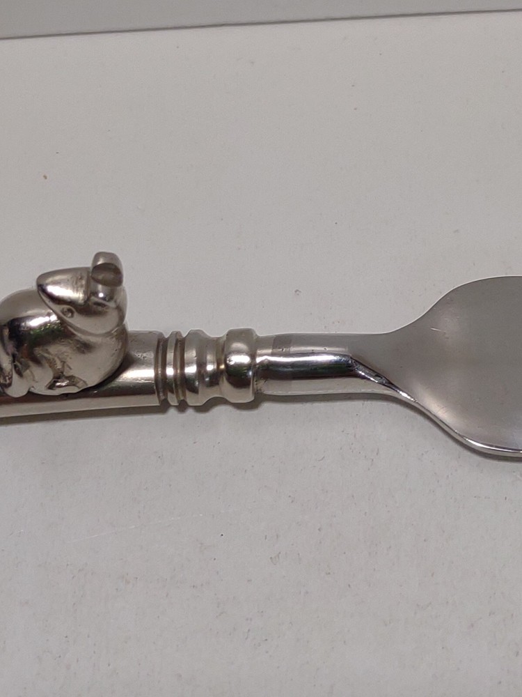 Unique Cheese Fork & Knife Set Chrome Heavy