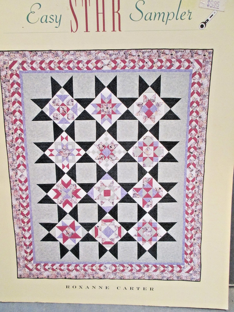 EASY STAR SAMPLER Build Block by Block Quilt Patterns - Patchwork Place - Carter