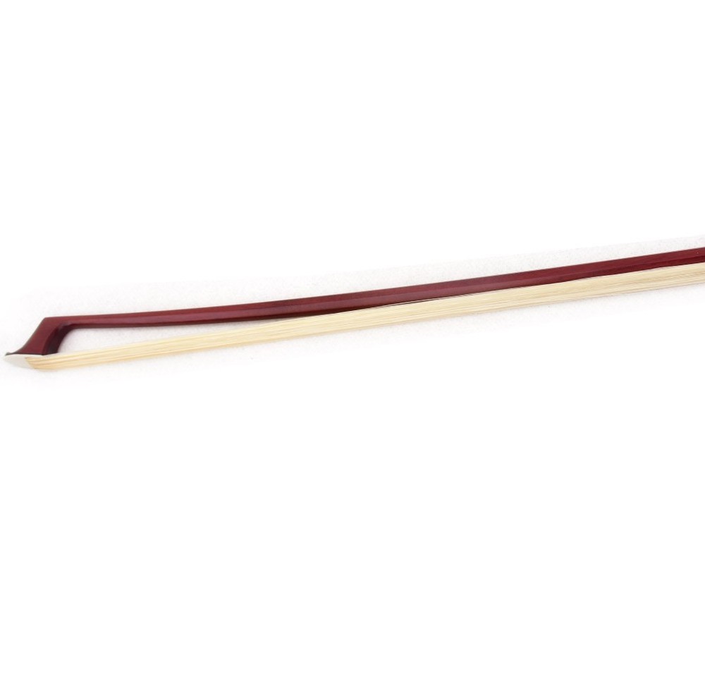 Pro Master Antique Pernambuco Octagonal Violin Bow 4/4 Value Big eye Frog Silver
