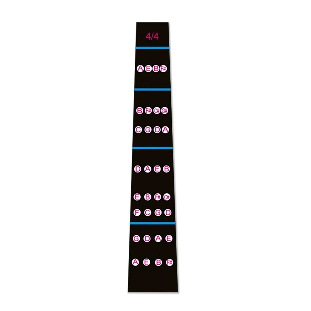 4/4 Full Size Violin Fingerboard Sticker for Beginners Guide Label