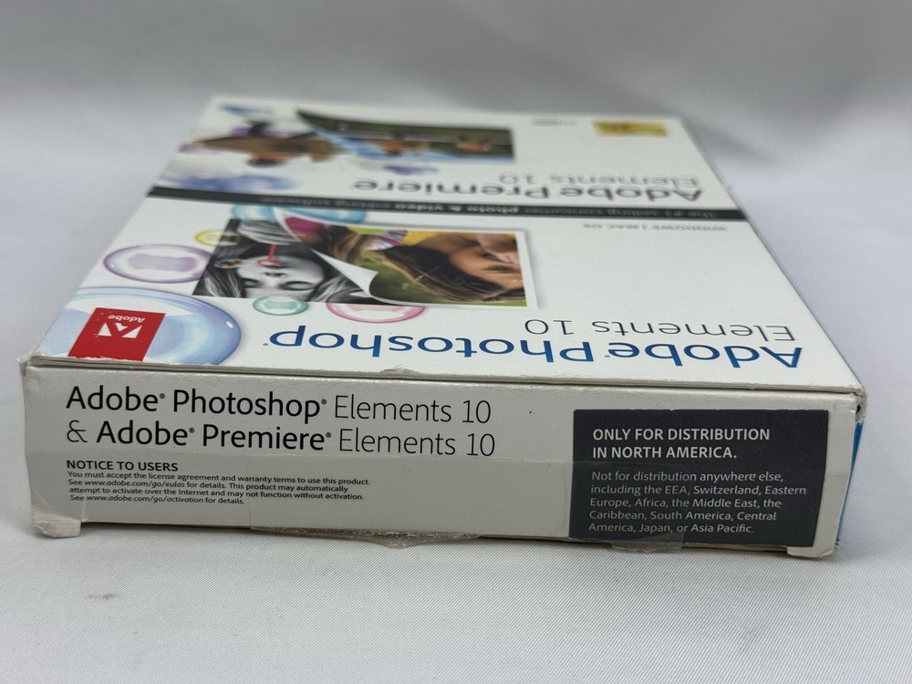 Adobe Photoshop Elements 10 & Premiere Elements 10 Adobe 65136896 PC / MAC