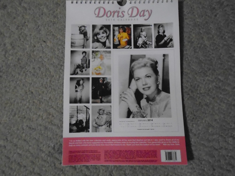 DORIS 2014 CALENDAR