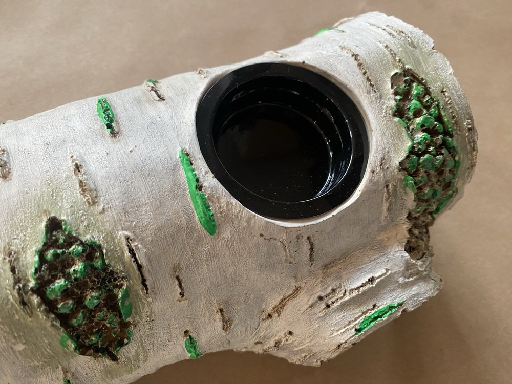 Zilla Rapid Sense Uv Detecting Decor Poplar Log Large