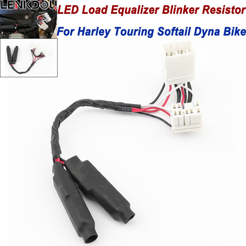 For Harley Touring Equalizer Led Load Blinker Turn Signal Lights Resistor Flash