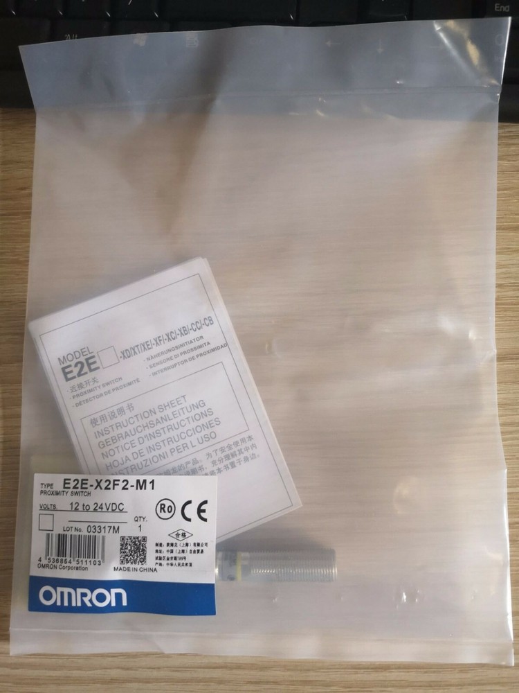 1PCS OMRON E2E-X2F2-M1 E2EX2F2M1 PROXIMITY SENSOR -NEW