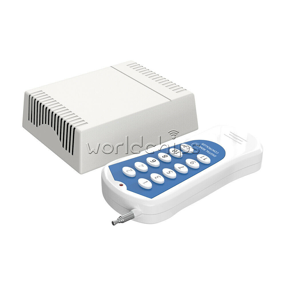 12v 12CH relay wireless RF Remote Control Switch Transmitter + Receiver