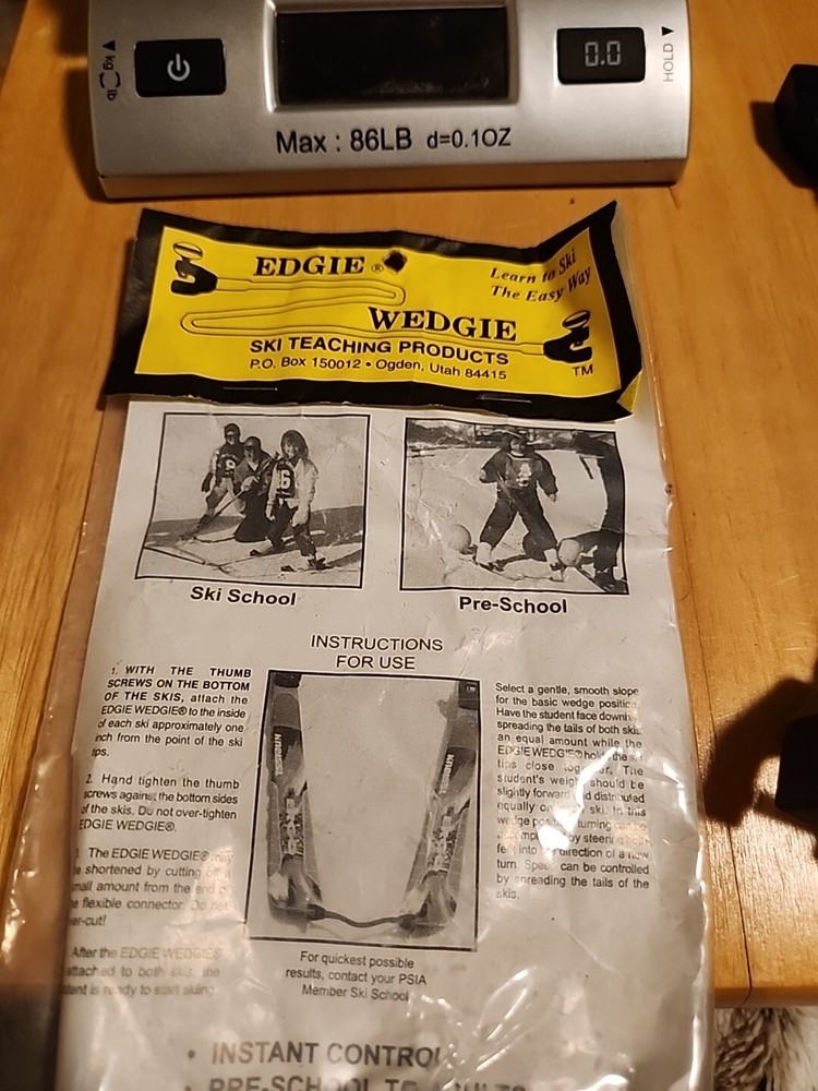 2 Edgie Wedgie Ski Teaching Product