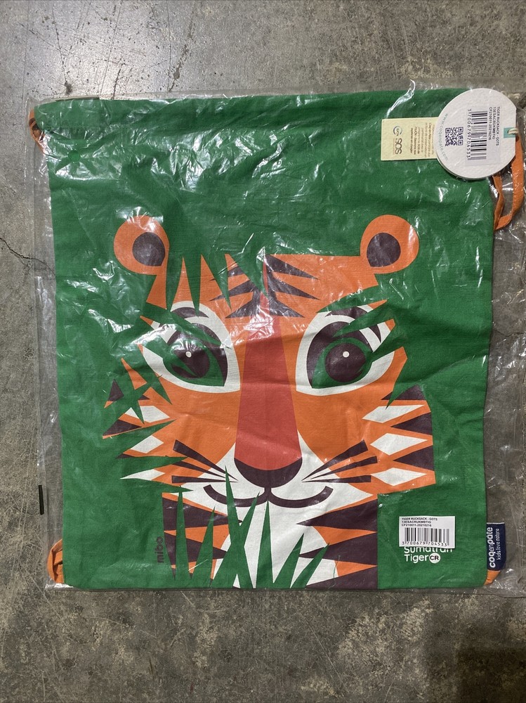 Coqenpate Drawstring Tiger Bag