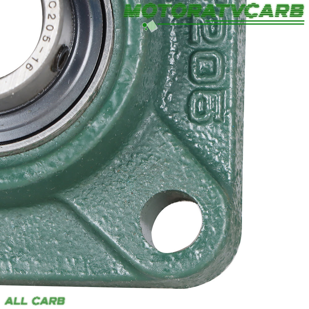 ALL-CARB 2 × 1" Bore UCF205-16 Solid Base Pillow Block Flange Mounted Bearing