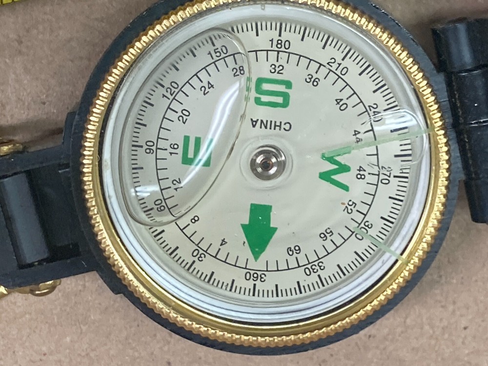 Engineer Directional Compass - Lensatic Lightweight Handheld Pocket Size China