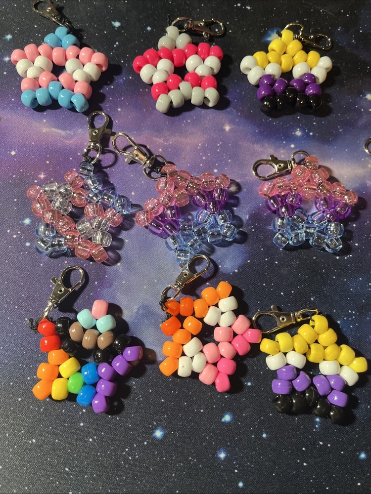Kandi Beaded Pride Star