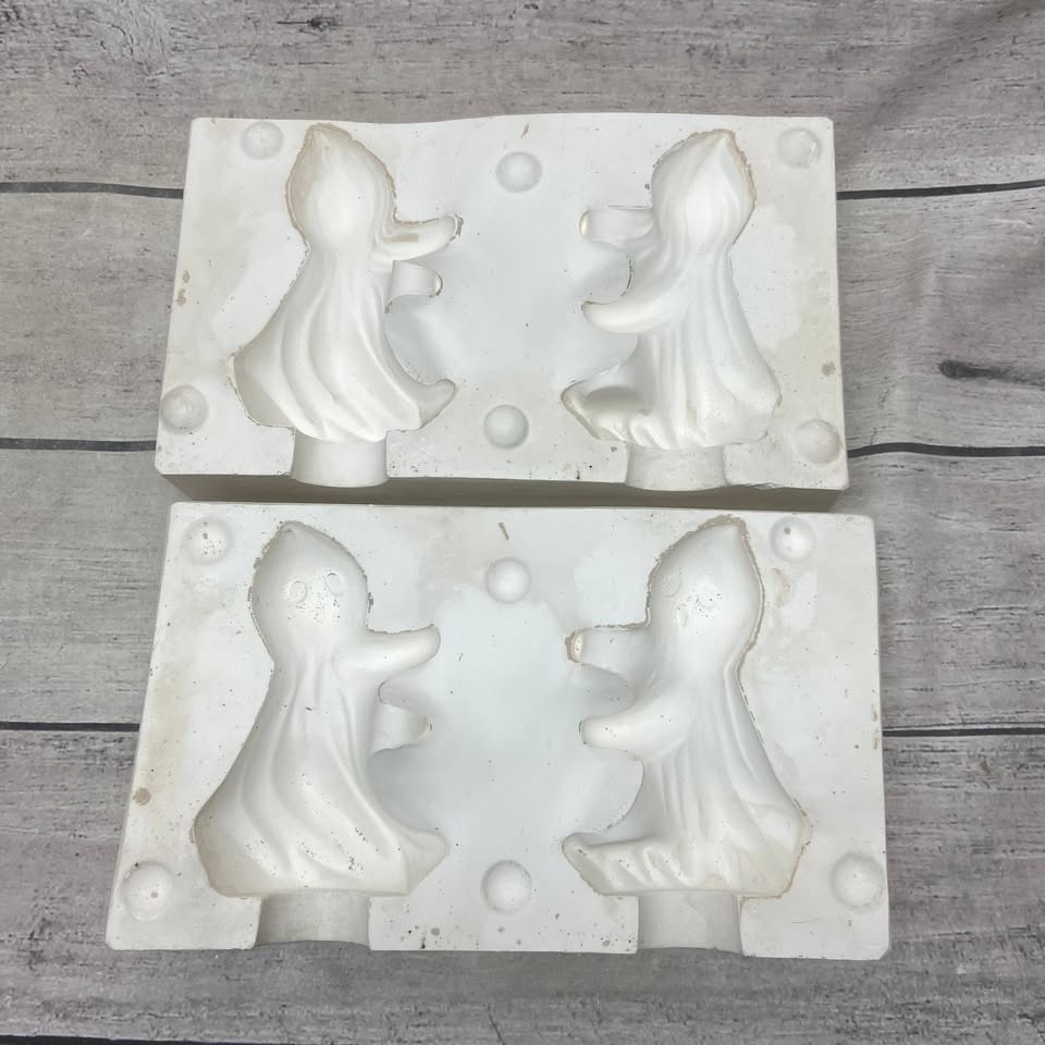 Ceramic Slip Casting Mold Ghost Candle Holder - BOOTHE MOLD CO #494